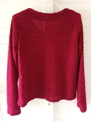 Chaqueta burdeos SG