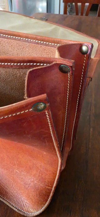Borsa vintage in cuoio