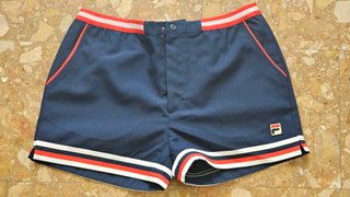 Short Fila Tennis Blu Uomo Taglia M