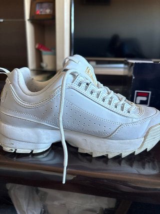 Zapatillas Fila M Gold Blancas