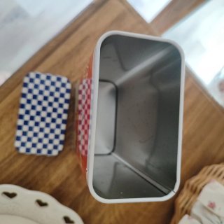 Barattolo vintage LUSTUCRU Pâtes aux oeufs