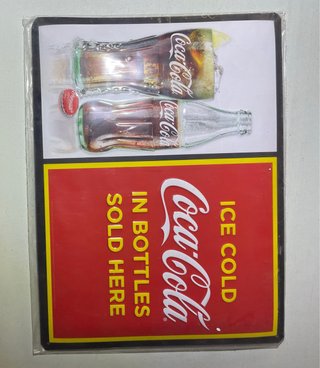 Cartel Metálico Coca-Cola Retro