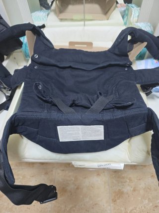 Mochila Portabebés Manduca Negra