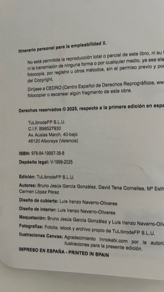 Libro Itinerario Personal para la Empleabilidad II