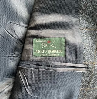 Blazer Lana Vergine  Made in Italy Taglia 52