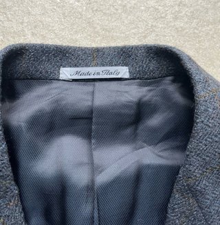 Blazer Lana Vergine  Made in Italy Taglia 52