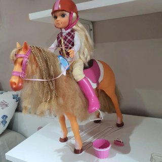 Nancy con caballo y accesorios