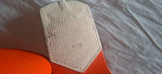 Cinturón ancho elástico naranja