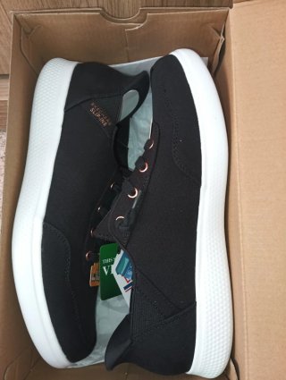 Zapatillas Skechers Mujer Negras Slip-ins