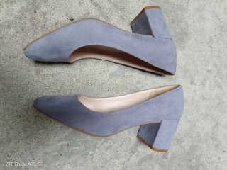 Scarpe donna Bata turchese tacco