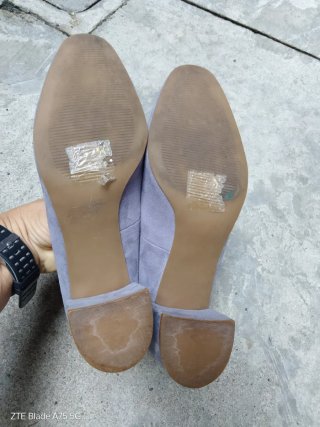 Scarpe donna Bata turchese tacco
