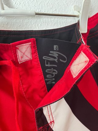 Bañador Quiksilver Vintage Talla 31 Rojo