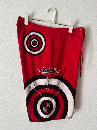 Bañador Quiksilver Vintage Talla 31 Rojo