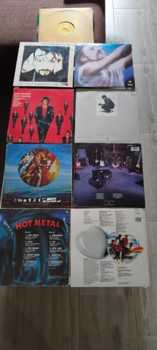 Lote Vinilos Rock, Reggae, Pop