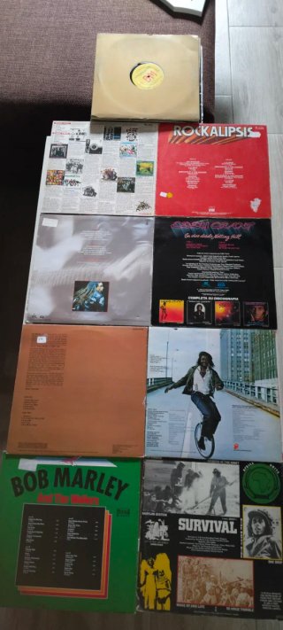 Lote Vinilos Rock, Reggae, Pop