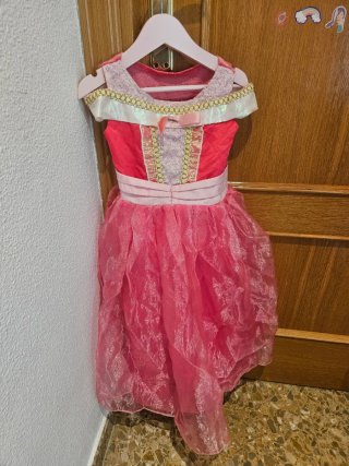 Disfraz Princesa Niña Rosa de 3 a 4 años