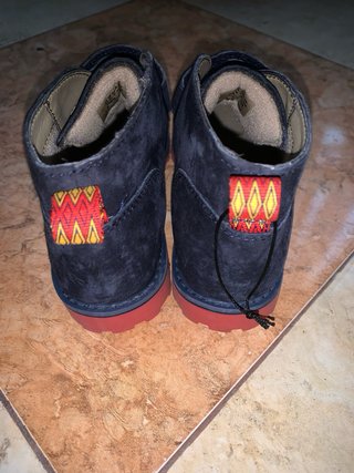Botas niño azul marino