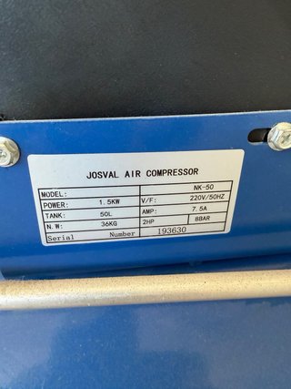 Compresor de aire JOSVAL CIERZO 50L