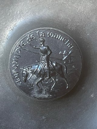 Pareja ceniceros Don Quijote y Sancho Panza