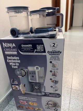 Ninja Creami scoop&swirl Máquina Helados