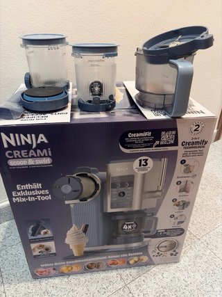 Ninja Creami scoop&swirl Máquina Helados