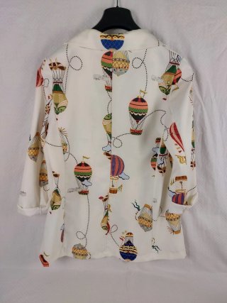 Camicia Blazer Bianco Fantasy Balloon