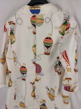 Camicia Blazer Bianco Fantasy Balloon
