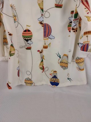 Camicia Blazer Bianco Fantasy Balloon