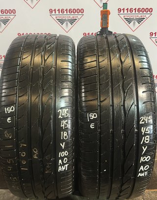 -245 45 18 Y BRIDGESTONE RUEDA SEMINUEVA OFERTA