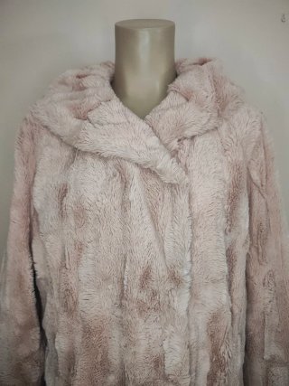 Chaquetón rosa talla grande 2XL-5XL