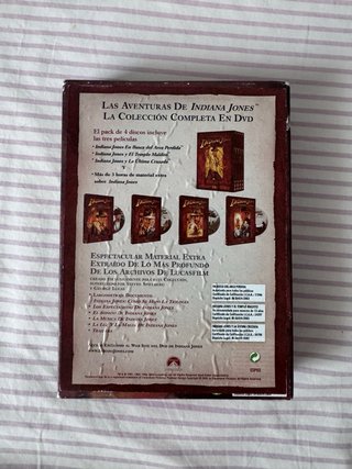 Las Aventuras de Indiana Jones Trilogía DVD