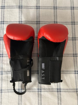 Guantes Boxeo Niño 4oz Rojo/Negro