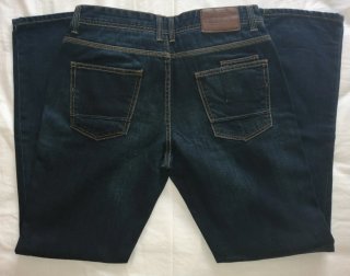 Pantalones Vaqueros Zara Talla 44 Azul