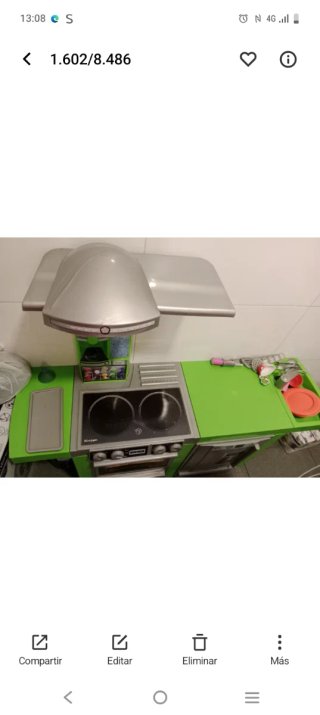 Cocina de juguete infantil