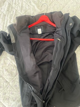 Chaqueta Quechua Negra Talla XL