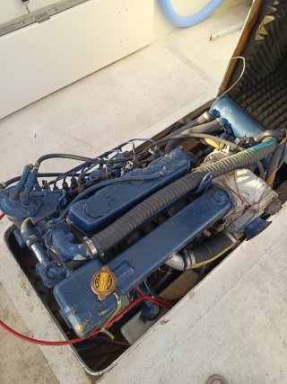 Motor Nissan SD33 Marino Diesel Completo