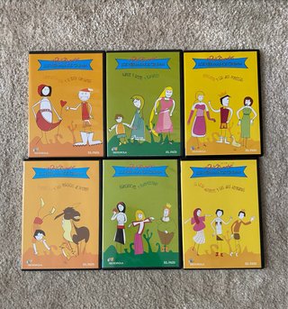 Colección DVDs Hermanos Grimm (6 DVDs)