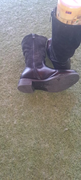 Botas altas negras talla 37
