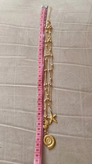 Collana Zara con conchiglie e stelle marine