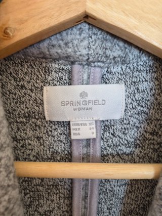 Blazer gris talla XS-S