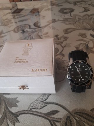 Lote de 2 relojes RACER y otro marea visel girator