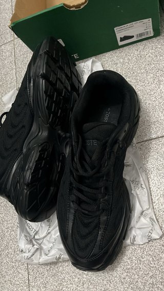 Zapatillas Lacoste Negras originales