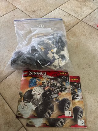 Lego Ninjago 2506 - Manuali e pezzi