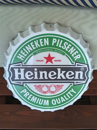 Tappo Heineken Gigante Alluminio cm. 35