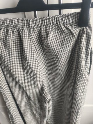 Pantalón Ballon Cuadros verde Stradivarius Talla S