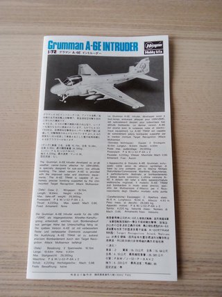 A-6E INTRUDER MAQUETA HASEGAWA 1/72