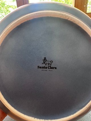 Vajilla Cerámica Santa Clara Azul 22cm