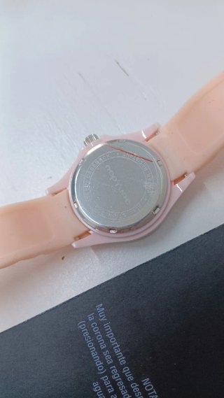 Reloj Neptune Rosa y Plateado