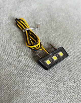 Luz led matricula moto quad ciclomotor NUEVA