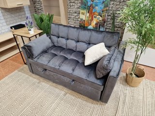 Sofá Cama Matrimonio Paulo 134cm Terciopelo
